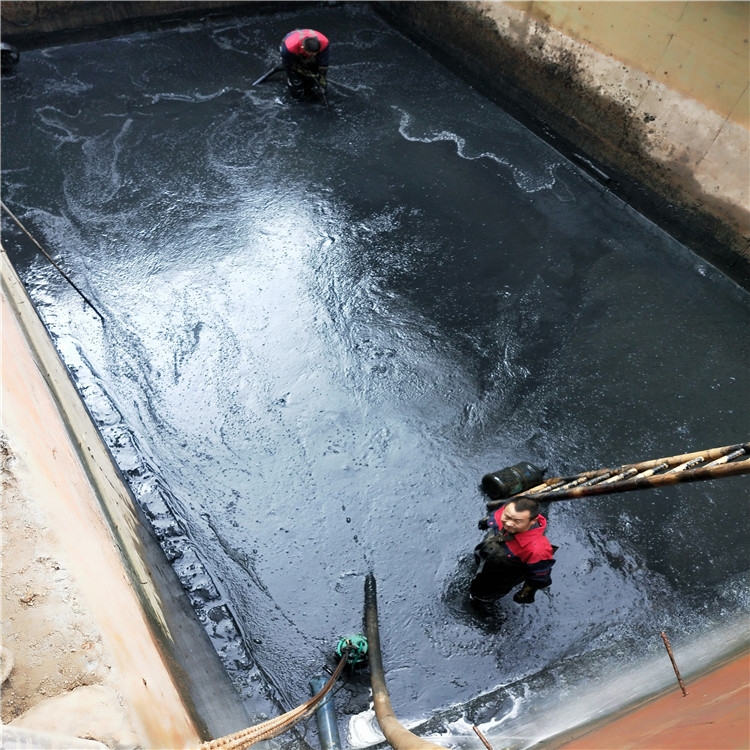 沙溪废水池清理