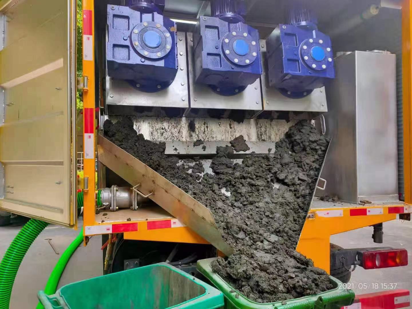 沙溪化粪池清掏城市维护站-泥浆净化干湿分离处理